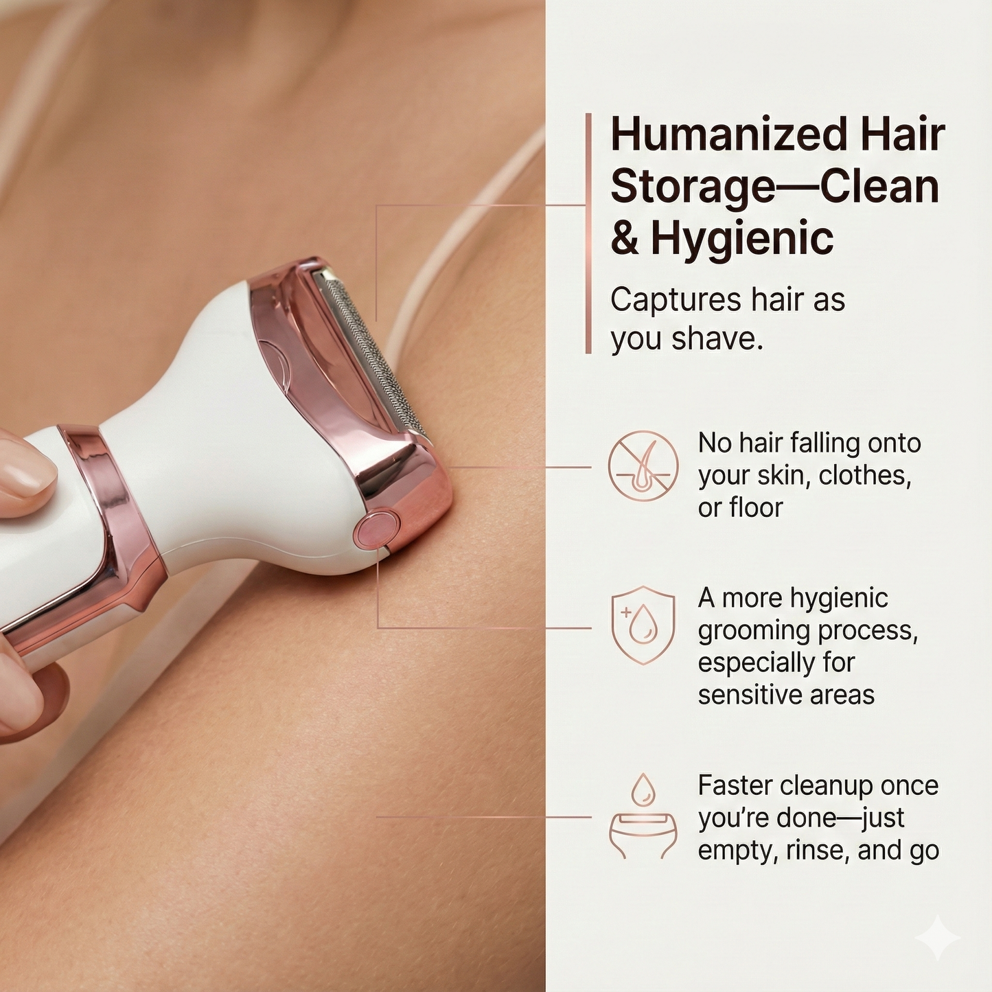 Edge 4-in-1 Rechargeable Body Shaver Trimmer