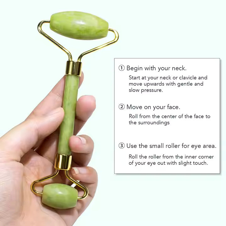 Himalayan Jade Roller & Gua Sha Set
