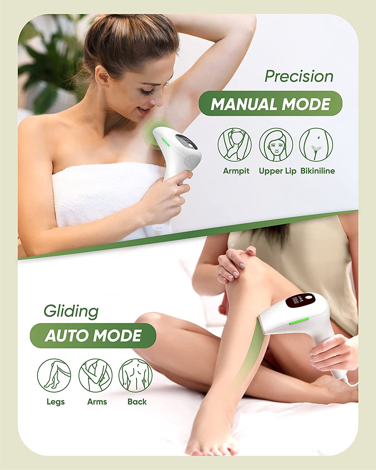 Wave IPL Laser Hair Removal Device