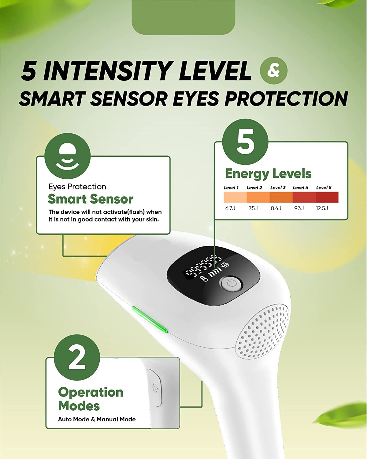 Wave IPL Laser Hair Removal Device