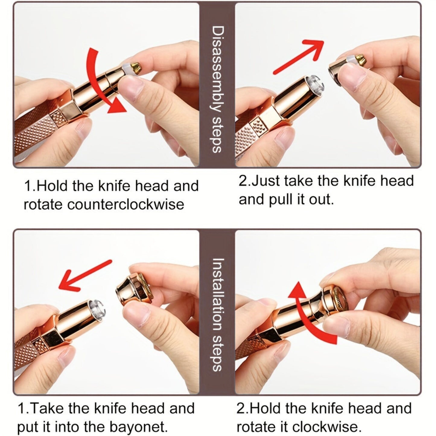 Define 4-in-1 Portable Electric Trimmer