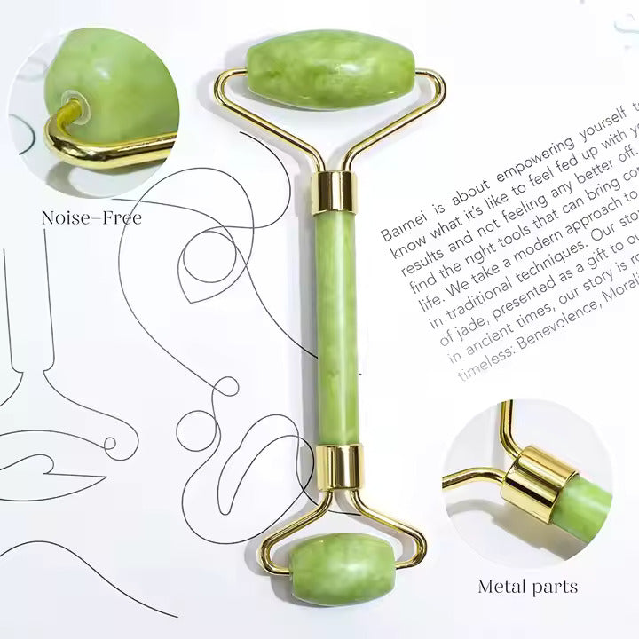 Himalayan Jade Roller & Gua Sha Set
