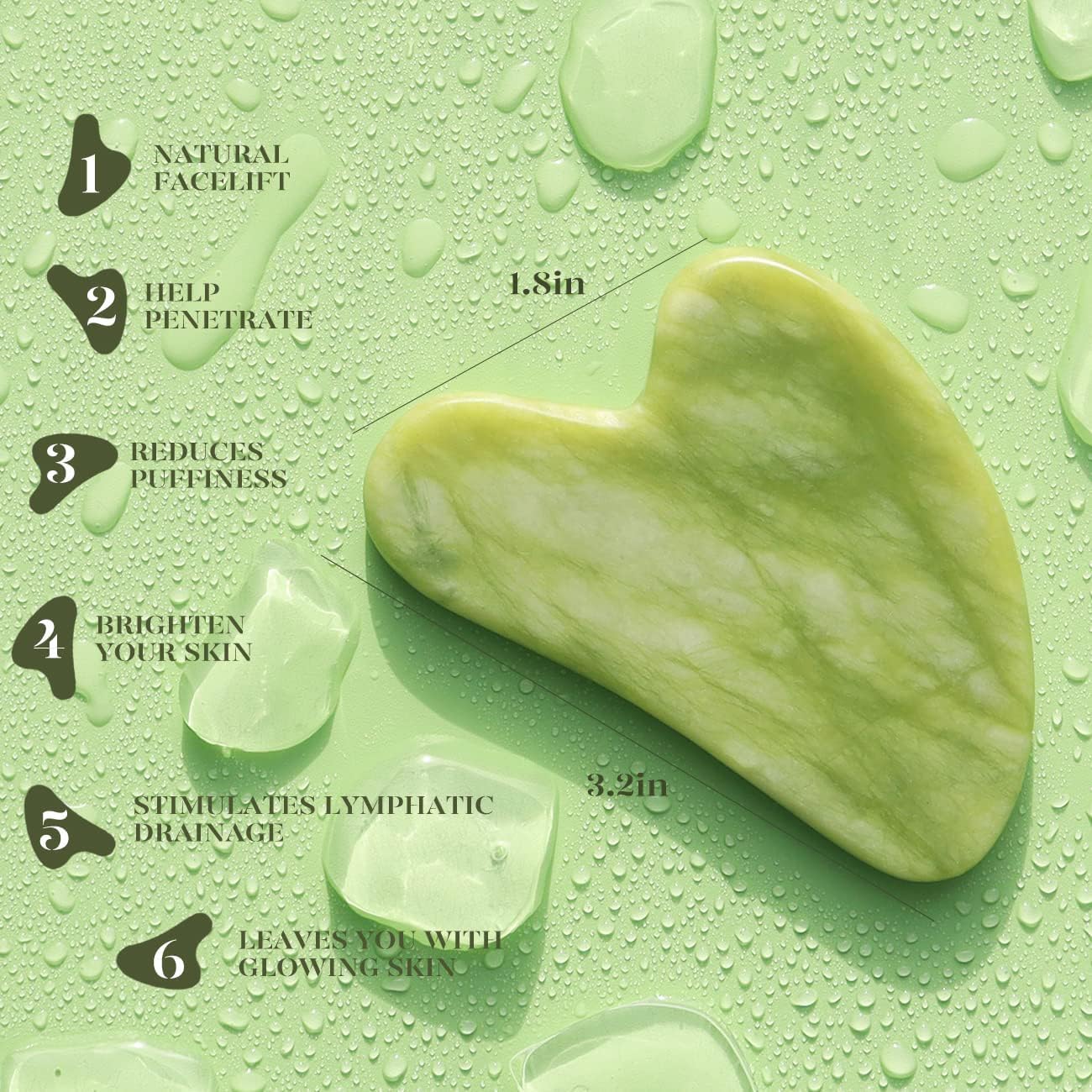 Himalayan Jade Roller & Gua Sha Set