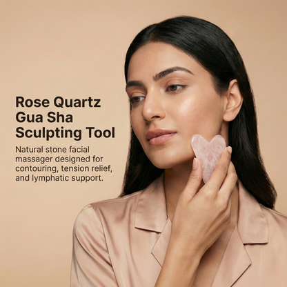Rose Jade Roller & Gua Sha Set