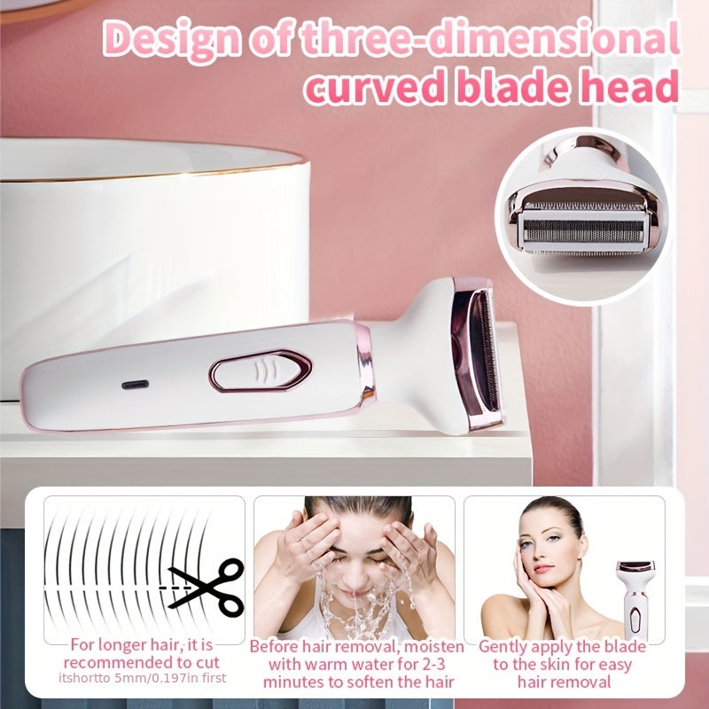 Edge 4-in-1 Rechargeable Body Shaver Trimmer