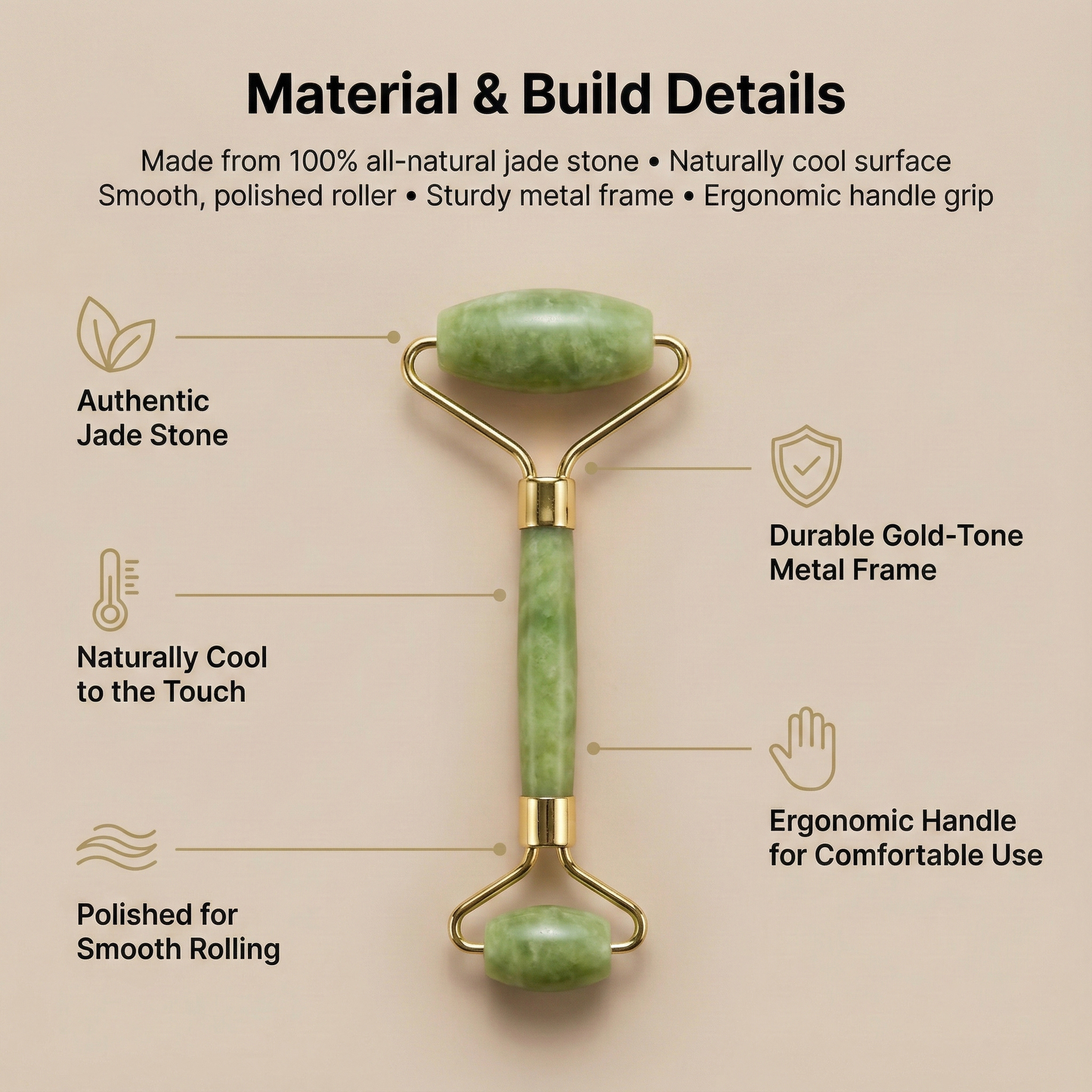 Himalayan Jade Roller & Gua Sha Set