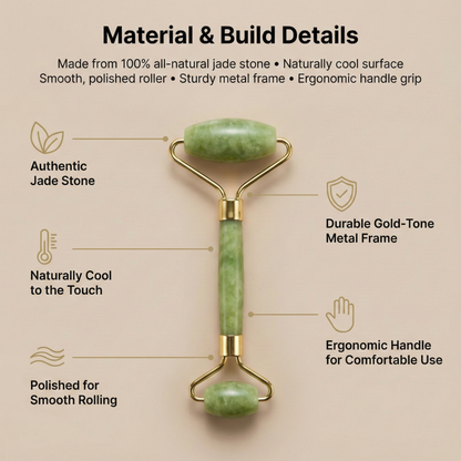 Himalayan Jade Roller Face & Neck Massager Tool