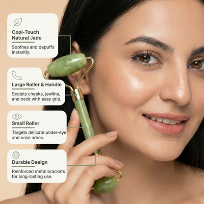 Himalayan Jade Roller Face & Neck Massager Tool