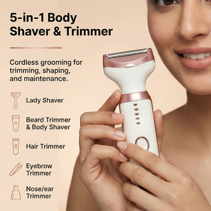 Sharp 5-in-1 Body Shaver Trimmer