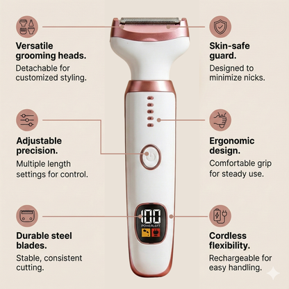 Sharp 5-in-1 Body Shaver Trimmer
