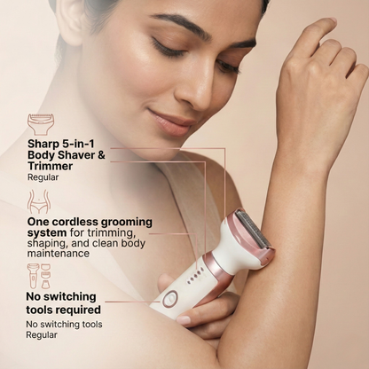 Sharp 5-in-1 Body Shaver Trimmer