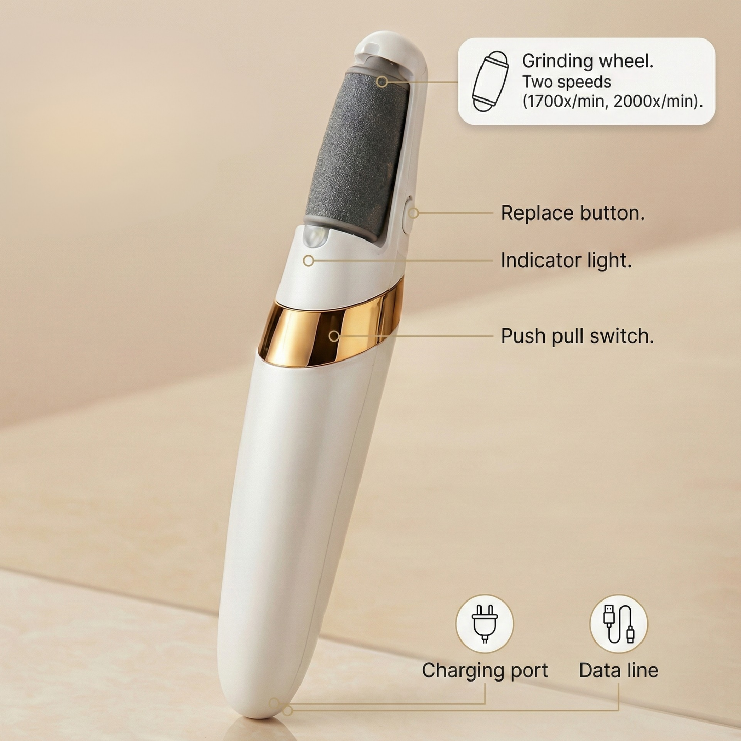 PediCare Rechargeable Callus Remover