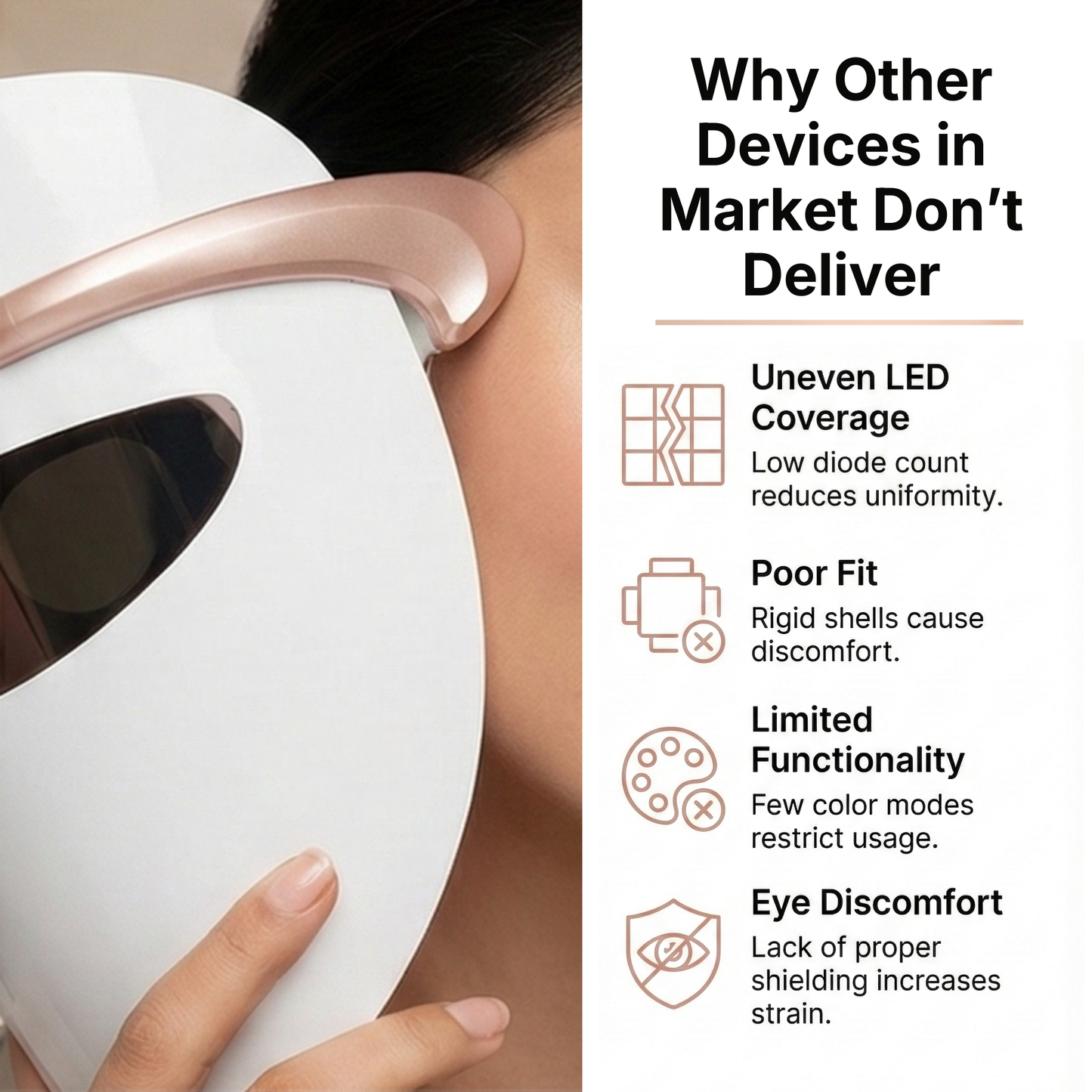 Glow LED Face Therapy Mask