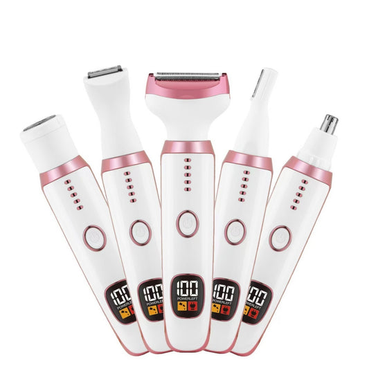 Sharp 5-in-1 Rechargeable Body Shaver Trimmer