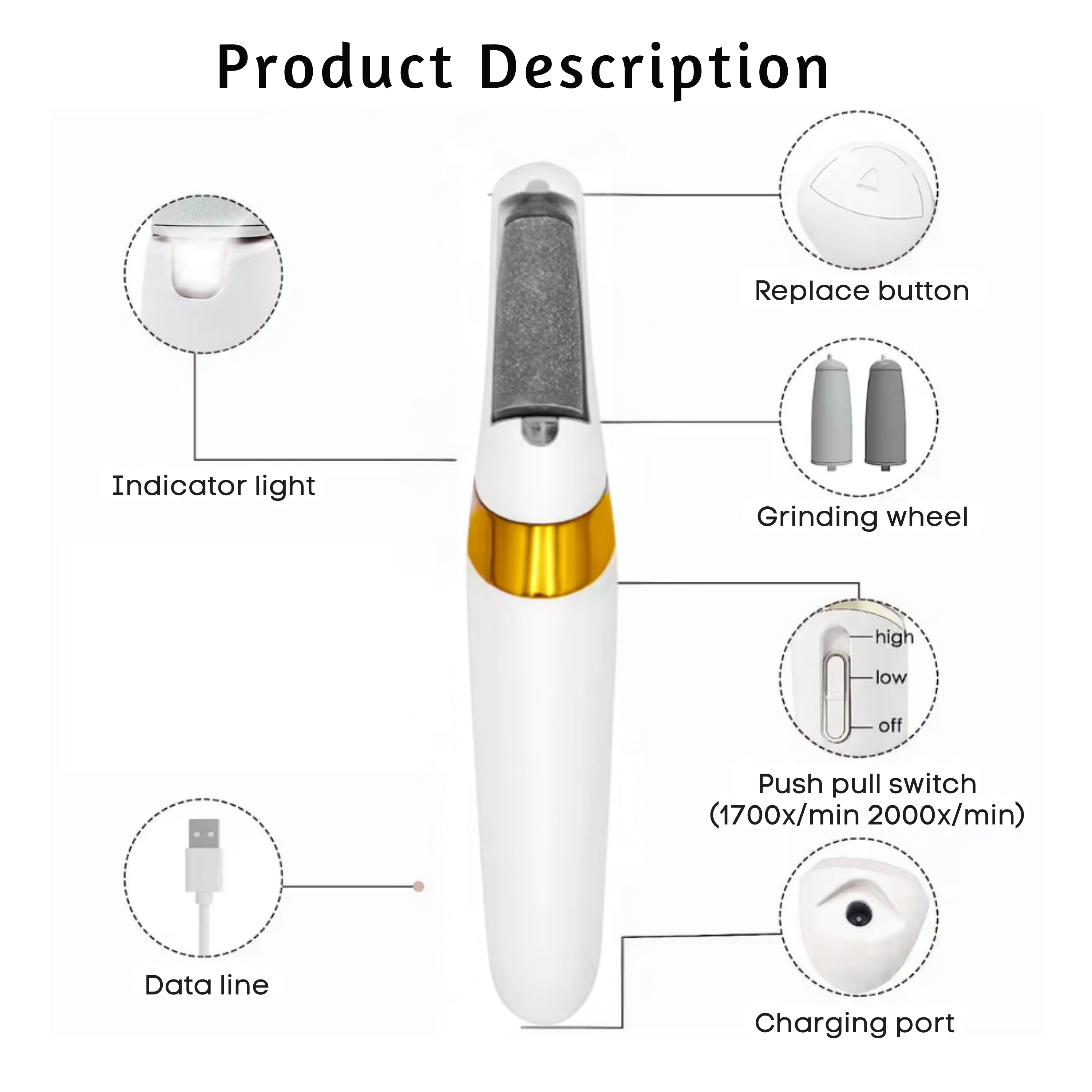 PediCare Rechargeable Callus Remover