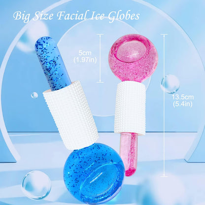 Frost Facial Ice Globes Roller Massager