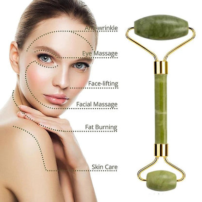 Himalayan Jade Roller & Gua Sha Set