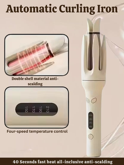 Curlux Automatic Rotating Hair Curling Iron