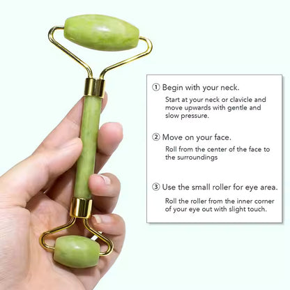 Himalayan Jade Roller & Gua Sha Set