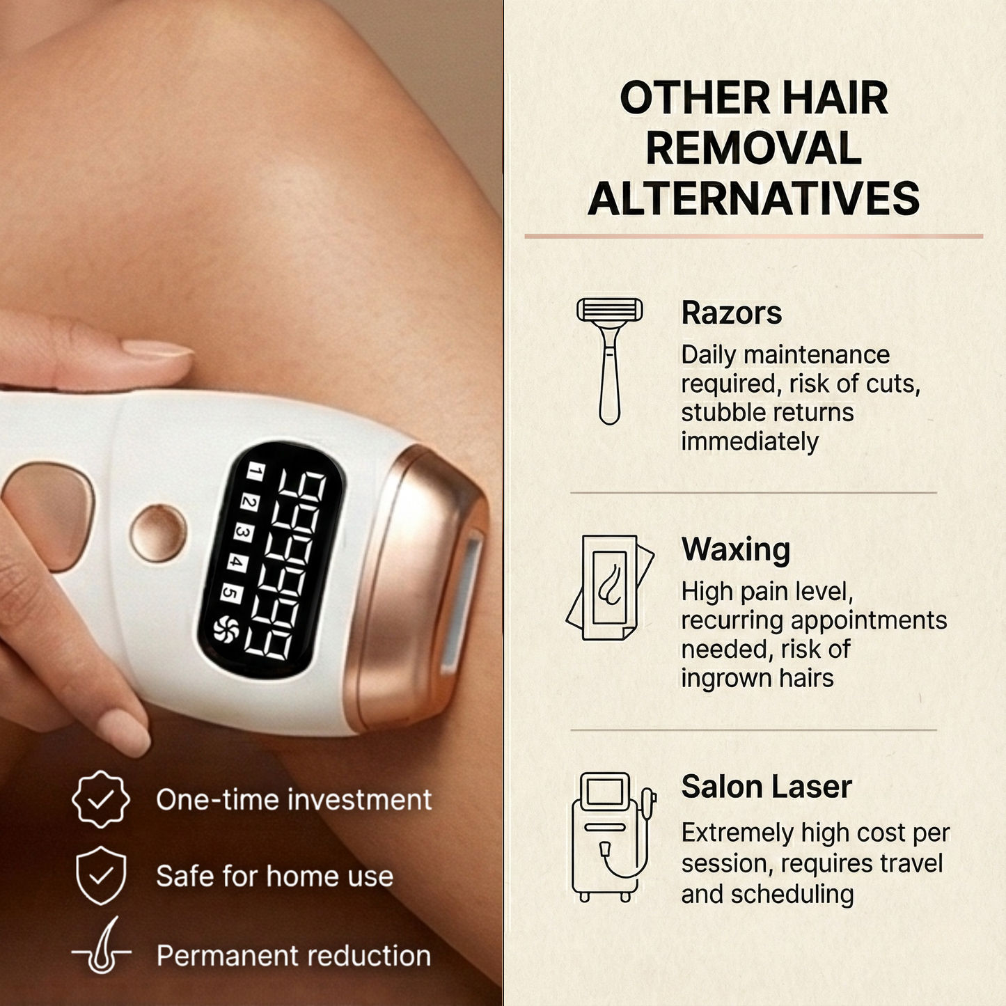 Shine IPL Laser Hair Removal Device