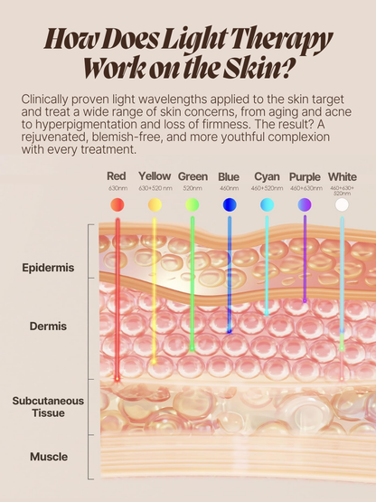 Glow LED Face Therapy Mask