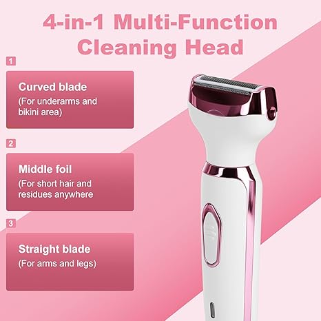 Edge 4-in-1 Rechargeable Body Shaver Trimmer