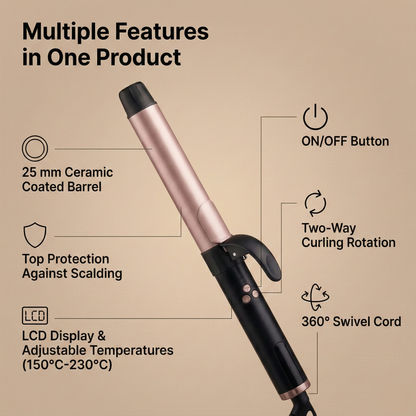 Twirl Automatic Rotating Hair Curling Iron