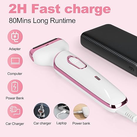 Edge 4-in-1 Rechargeable Body Shaver Trimmer