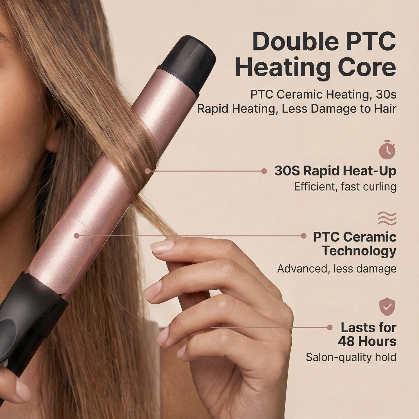 Twirl Automatic Rotating Hair Curling Iron