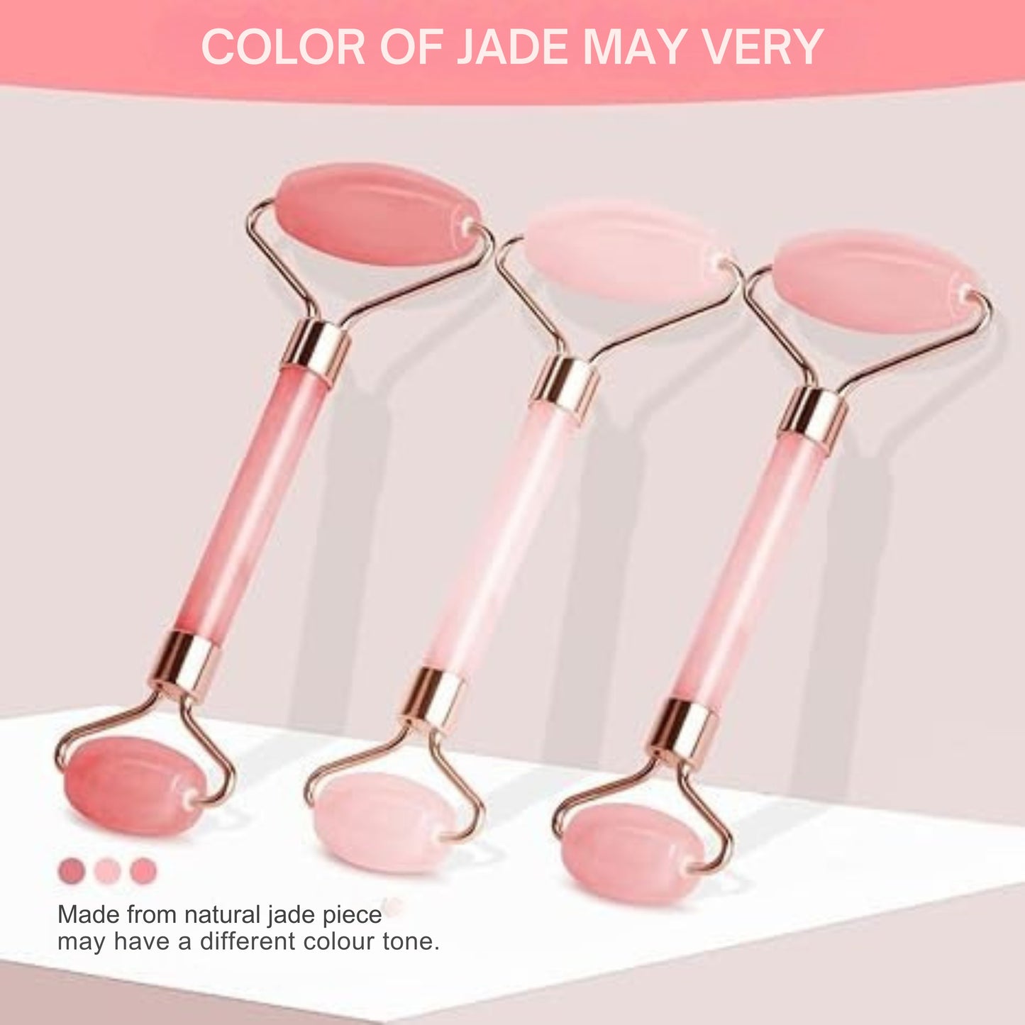 Rose Jade Roller & Gua Sha Set