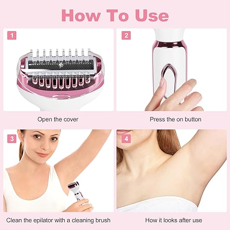 Edge 4-in-1 Rechargeable Body Shaver Trimmer