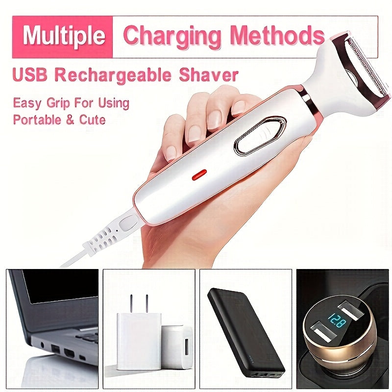 Edge 4-in-1 Rechargeable Body Shaver Trimmer