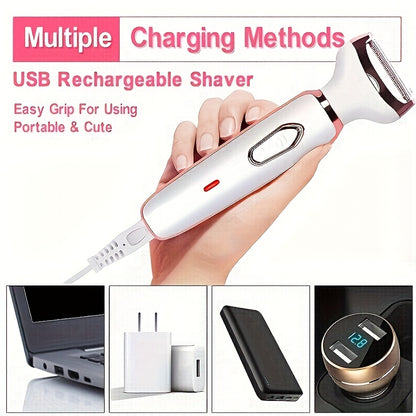 Edge 4-in-1 Rechargeable Body Shaver Trimmer