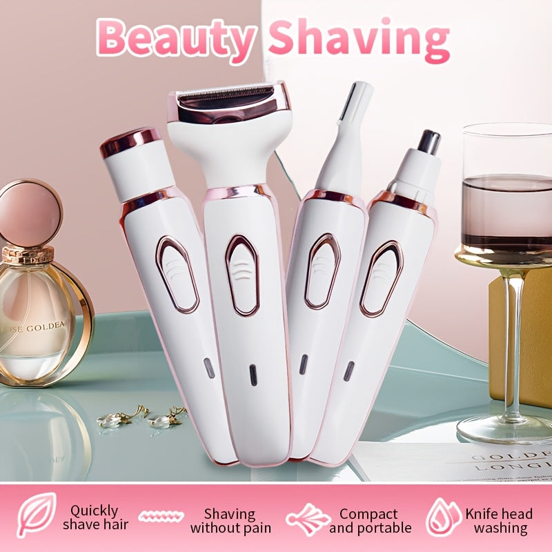 Edge 4-in-1 Rechargeable Body Shaver Trimmer
