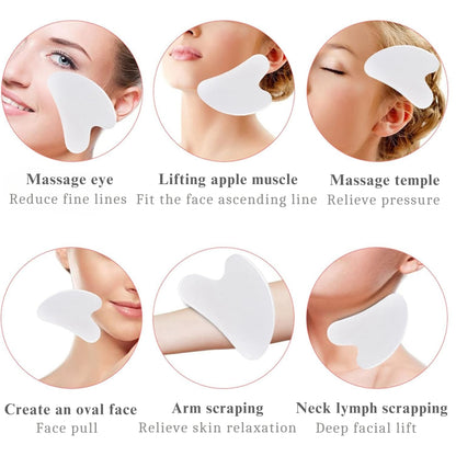 Pearl Jade Roller & Gua Sha Set
