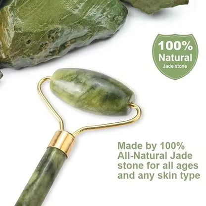 Himalayan Jade Roller & Gua Sha Set