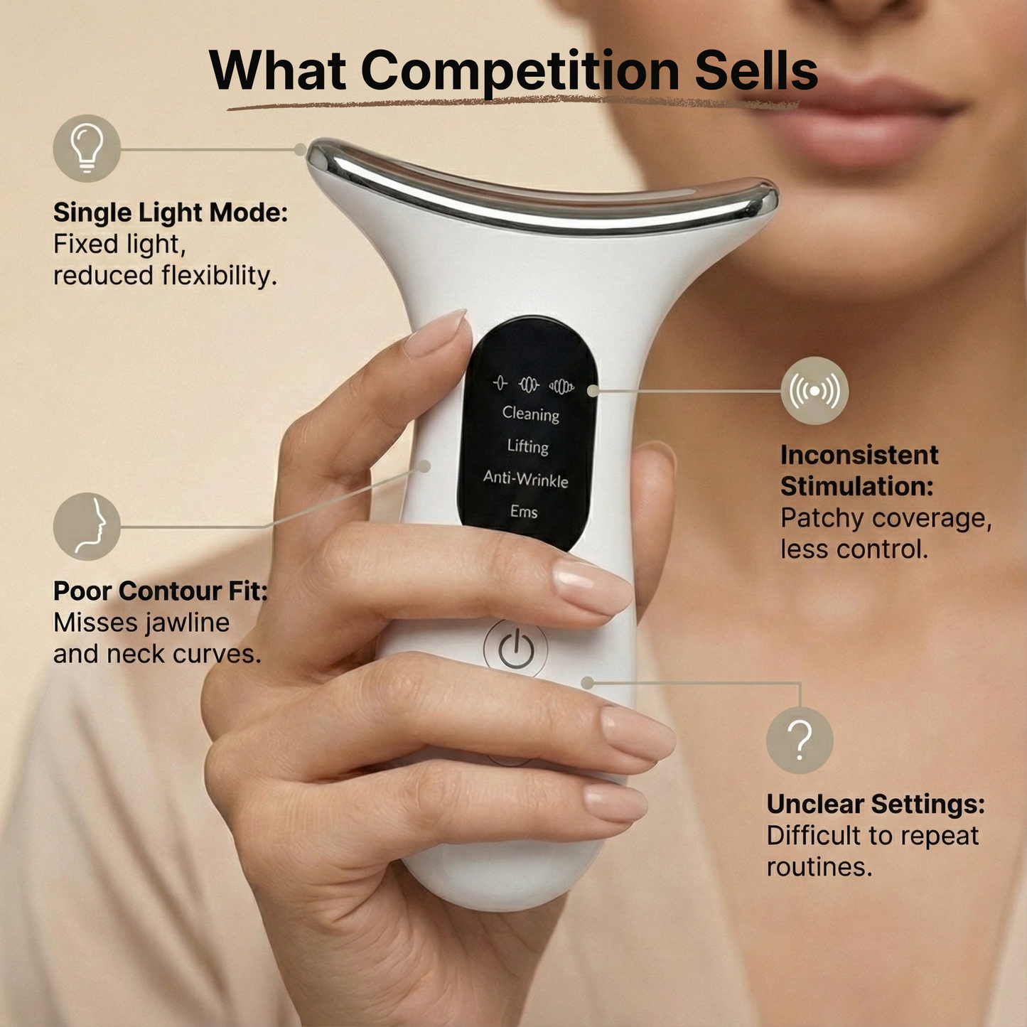 Sculpt Face & Neck Skin Lifting Device