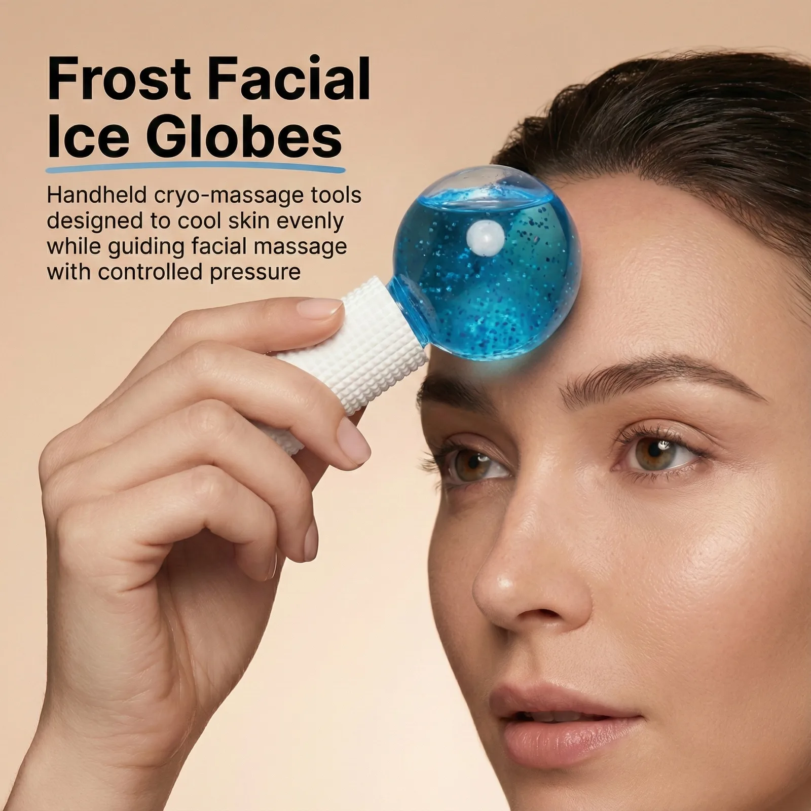 Frost Facial Ice Globes Roller Massager