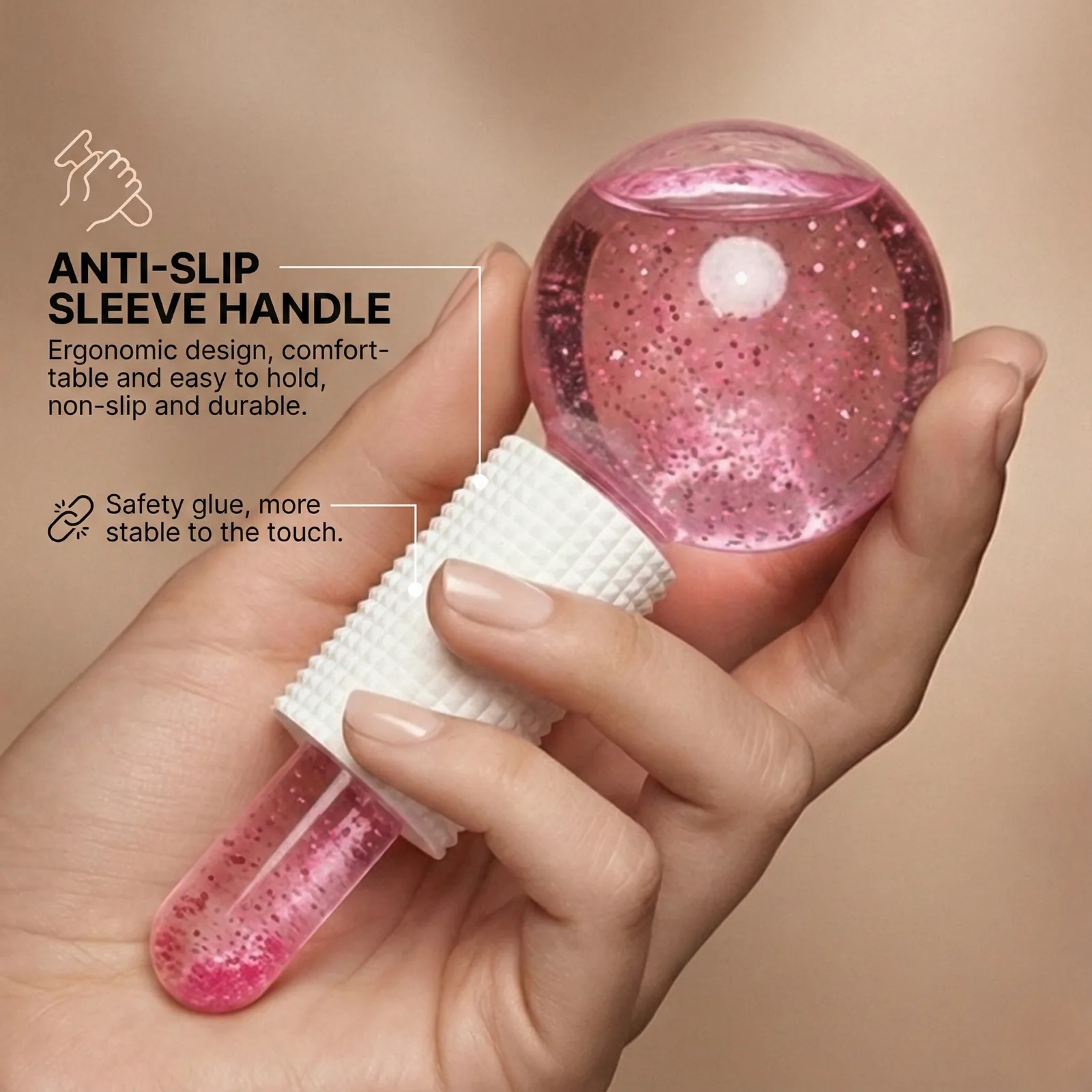 Frost Facial Ice Globes Roller Massager