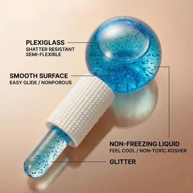 Frost Facial Ice Globes Roller Massager