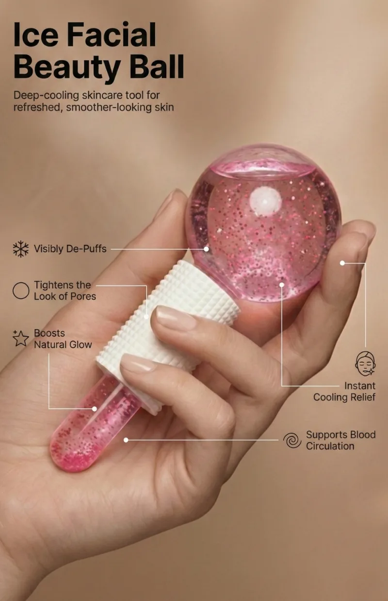 Frost Facial Ice Globes Roller Massager
