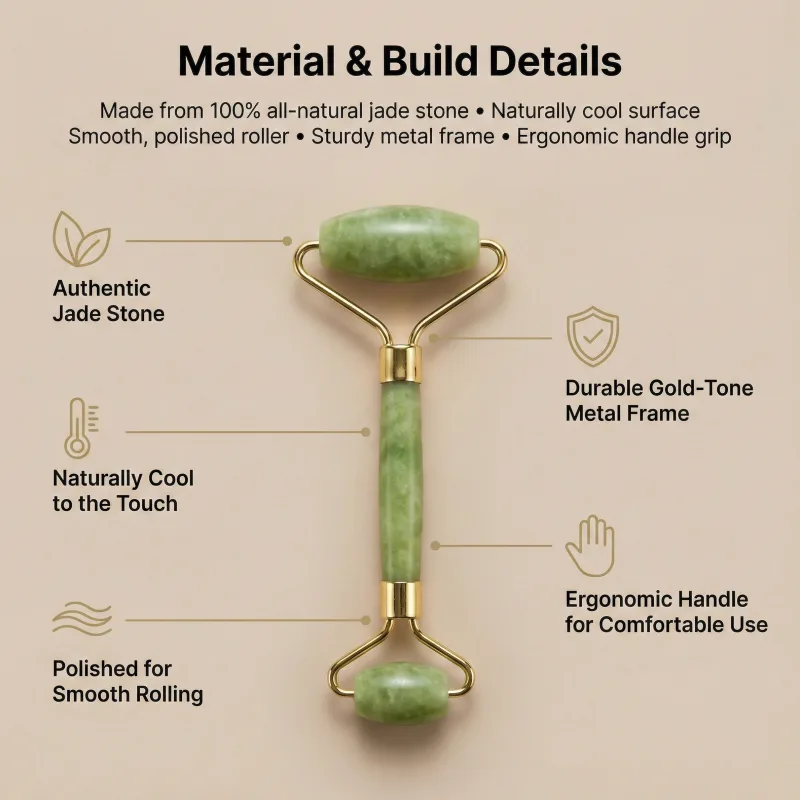 Himalayan Jade Roller Face & Neck Massager Tool