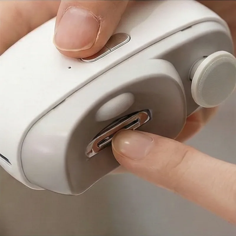 NailEase 2-in-1 Electric Nail Clipper & File