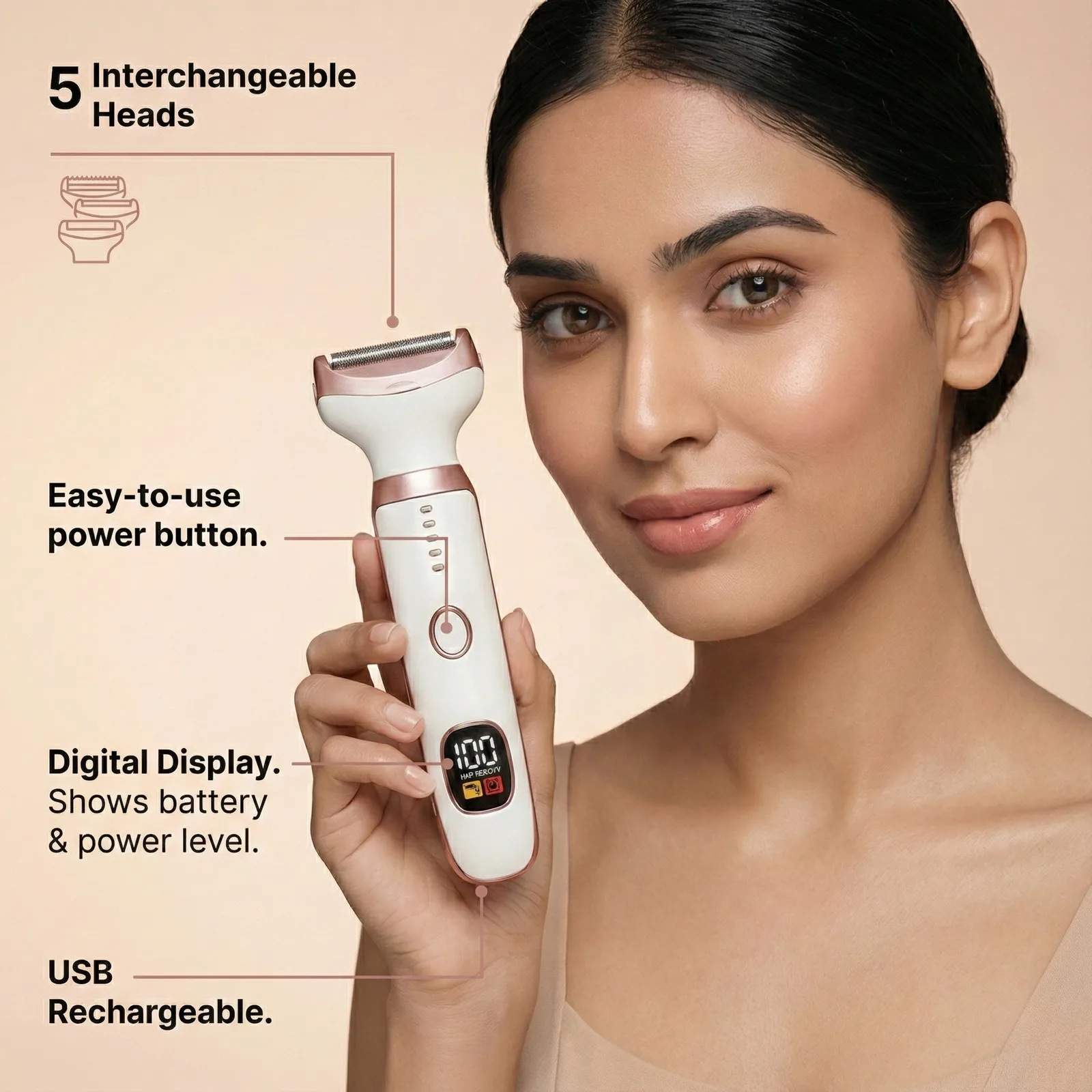 Sharp 5-in-1 Body Shaver Trimmer