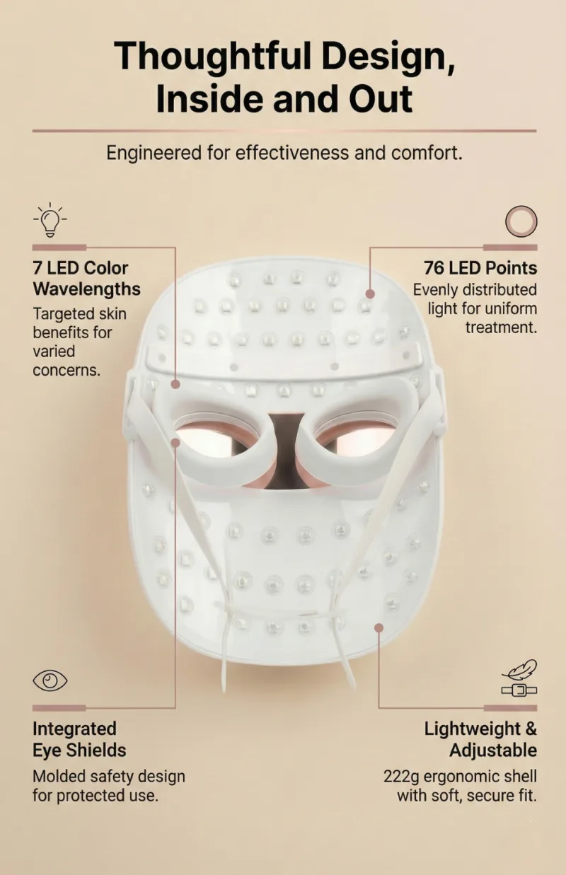 Glow LED Face Therapy Mask