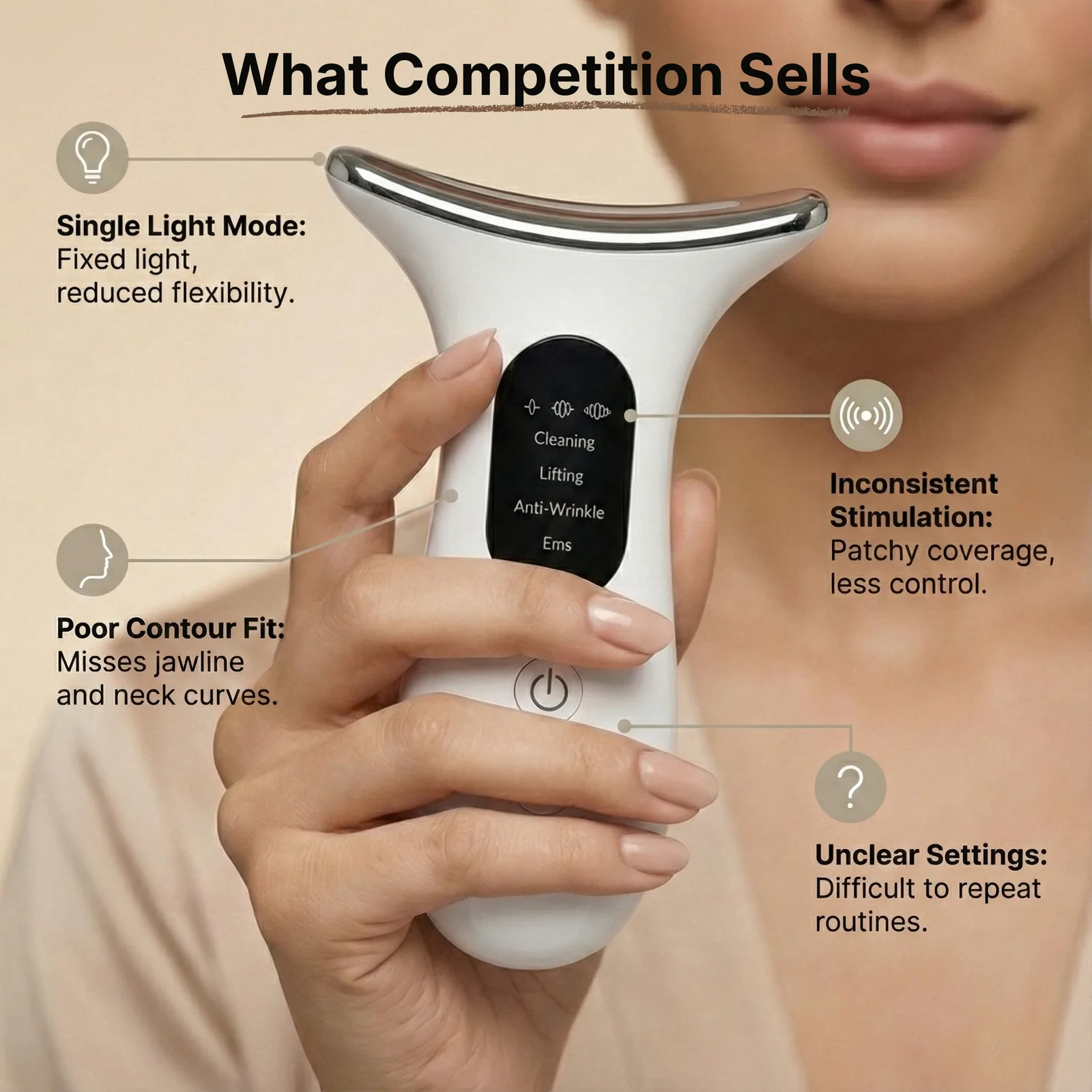 Sculpt Face & Neck Skin Lifting Device