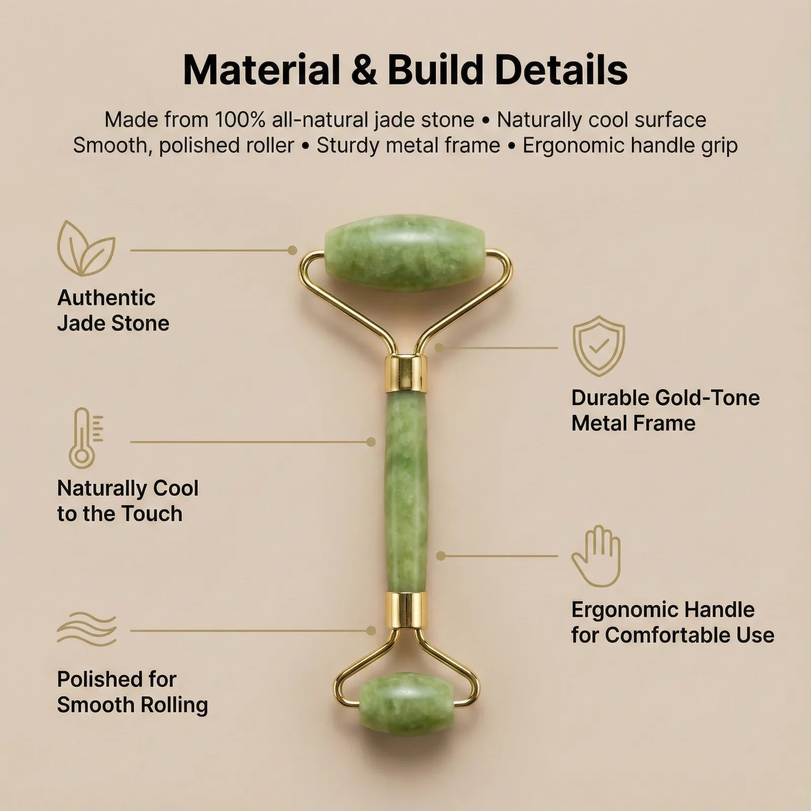 Himalayan Jade Roller & Gua Sha Set