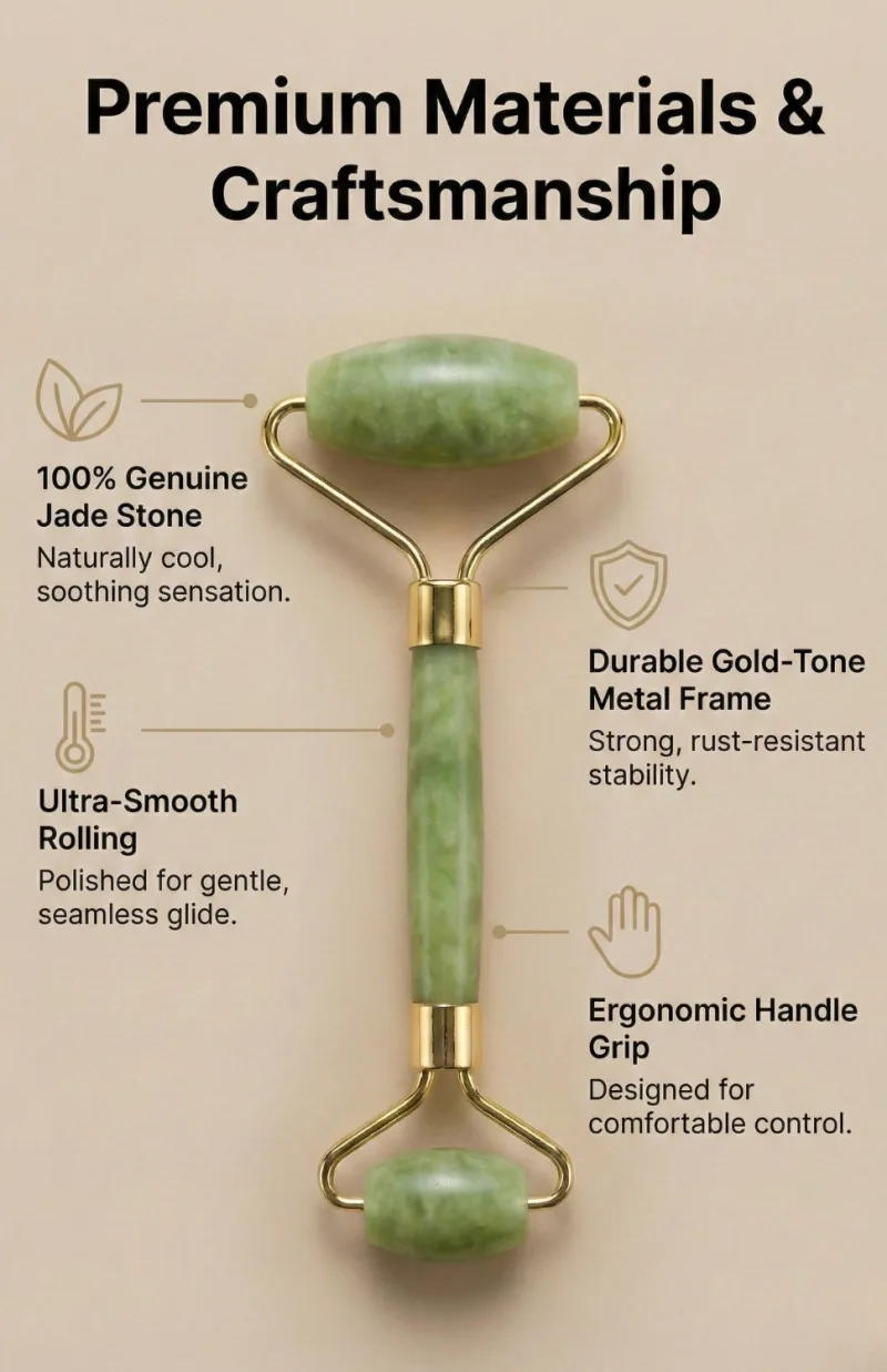 Himalayan Jade Roller & Gua Sha Set