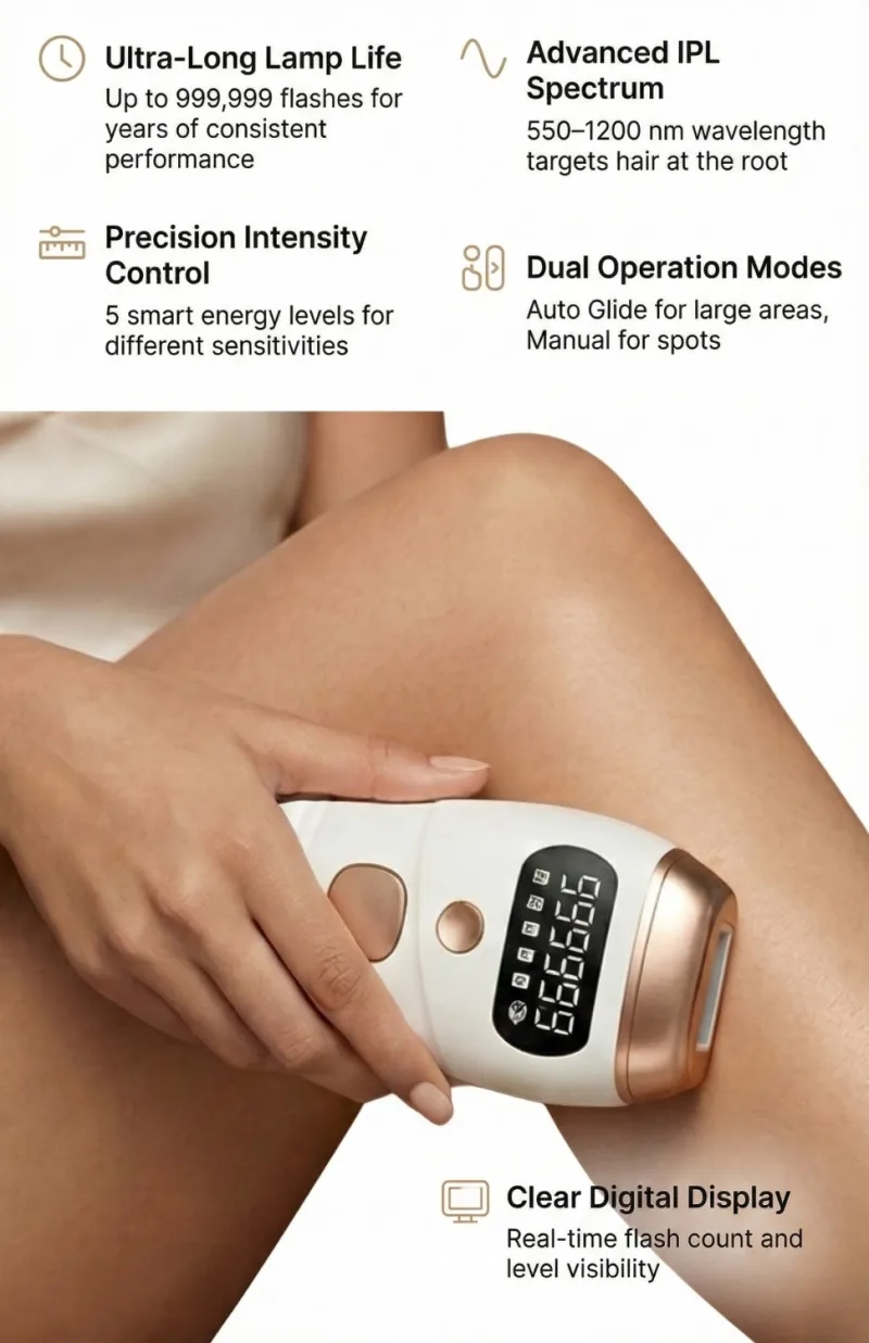 Shine IPL Laser Hair Removal Device